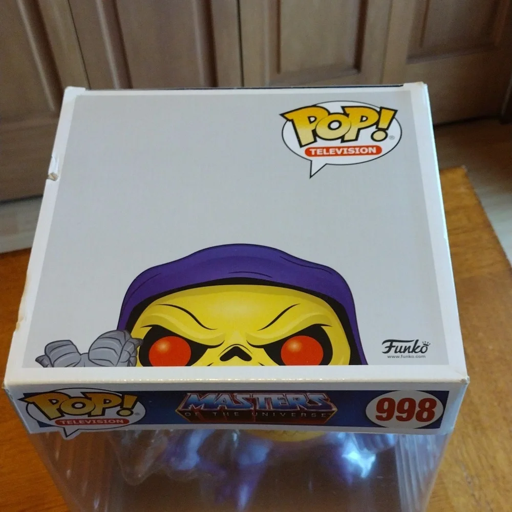 Large 10" Skeletor Funko Pop Television #998 Masters Of The Universe Figure - Picture 2 of 10